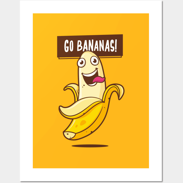 Go Bananas! Wall Art by zoljo